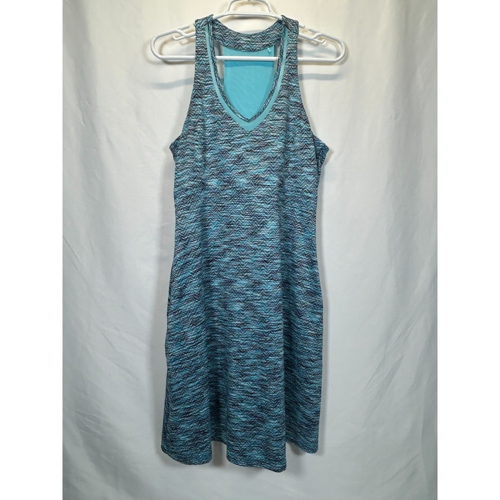 Golf Dress Blue Mondetta Sporty Racerback Active Casual‎ Pickleball Medium MPG
